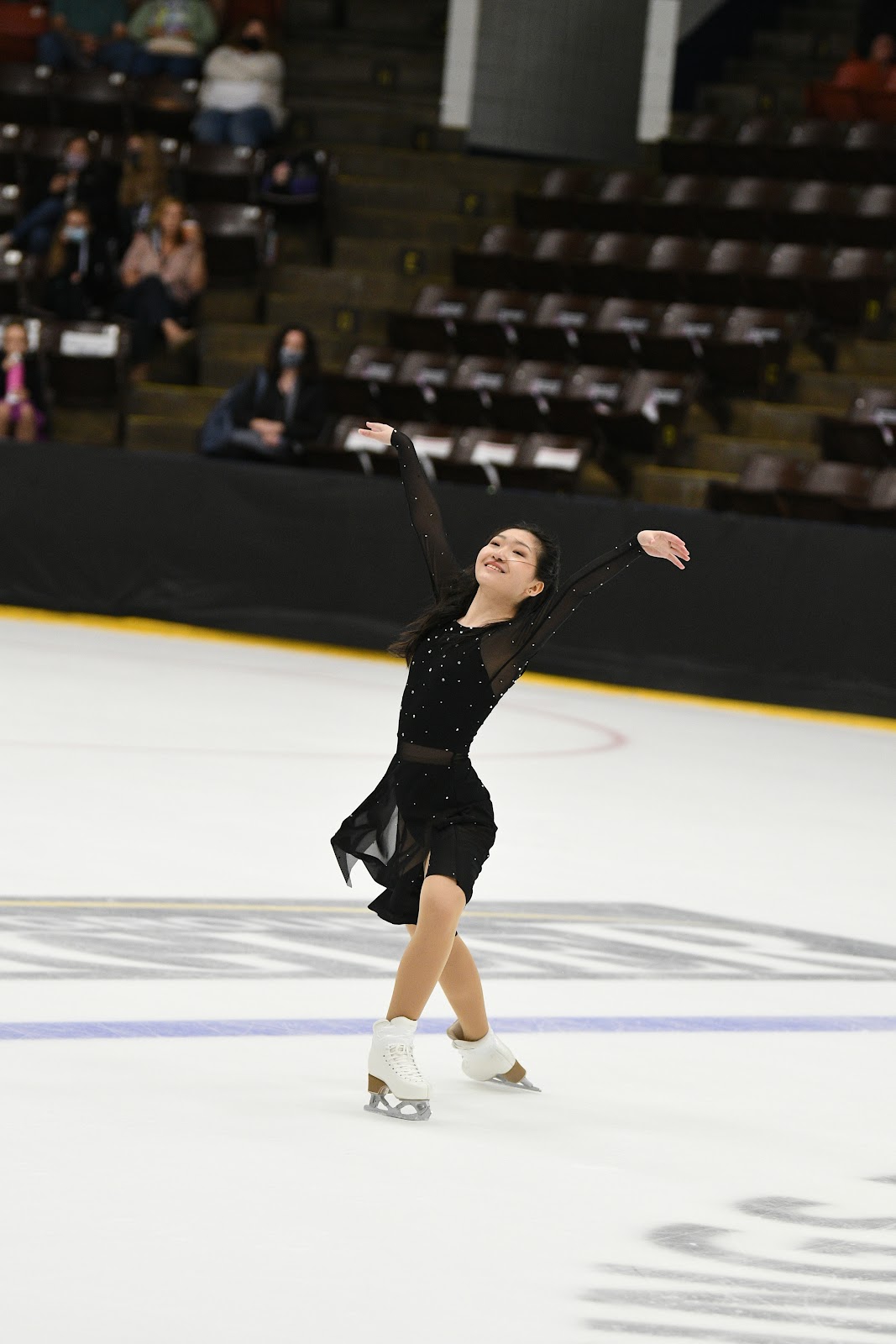 Victoria H on the ice
