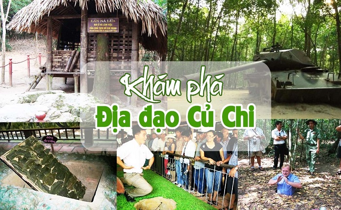 Tour du lịch free & easy Tp. Hồ Chí Minh - Địa đạo Củ Chi khắc họa lịch sử hào hùng