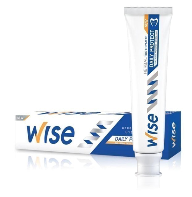 5. ยาสีฟัน Wise สูตร Wise Herbal Toothpaste Daily Protects