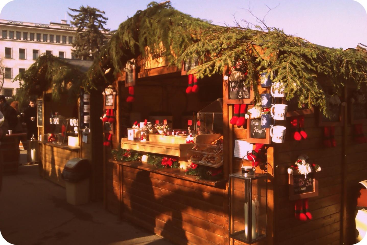 The Weihnachtsmarkt in Sofia / Немският Коледен Базар