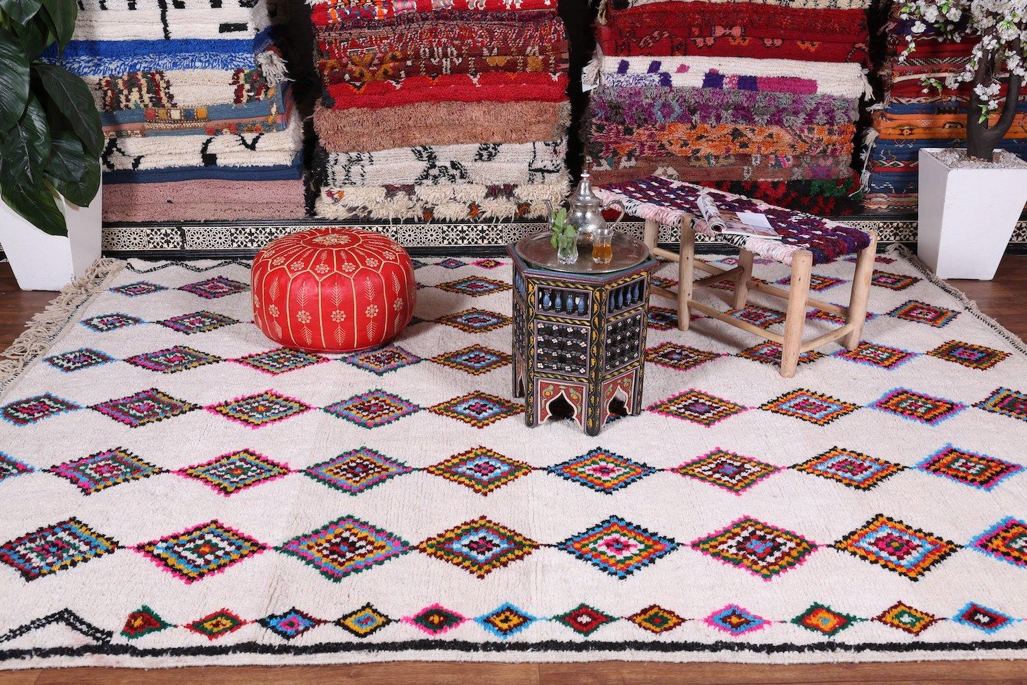 vintage moroccan rug
