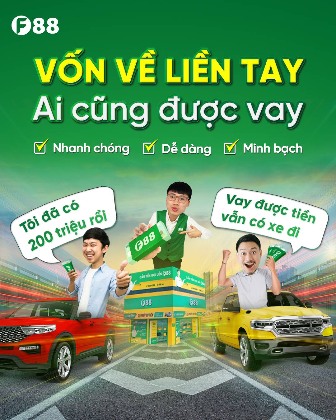 Vay tiền huyện Thanh Trì
