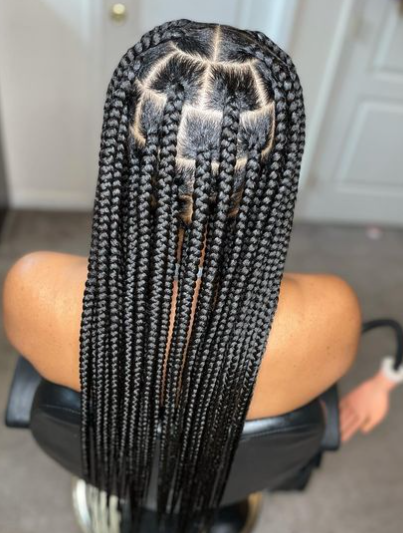 rope knot braids