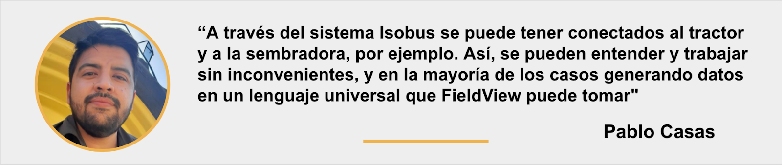 FieldView - Conexión de maquinarias agrícolas a través de sistema Isobus