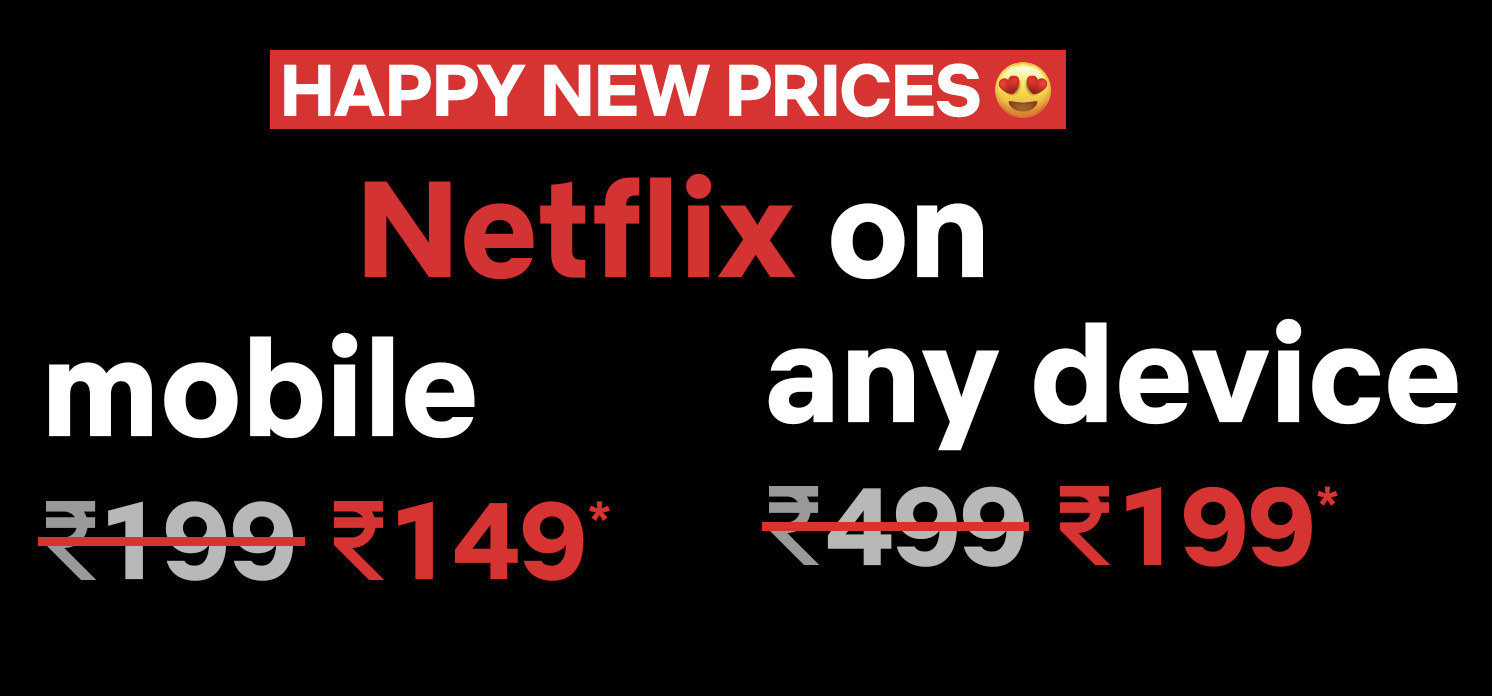 netflix price slash