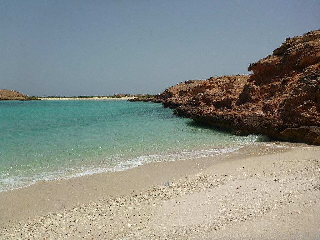 Ad-Dimaniyat Islands, Oman, turquoise waters, protected nature reserve
