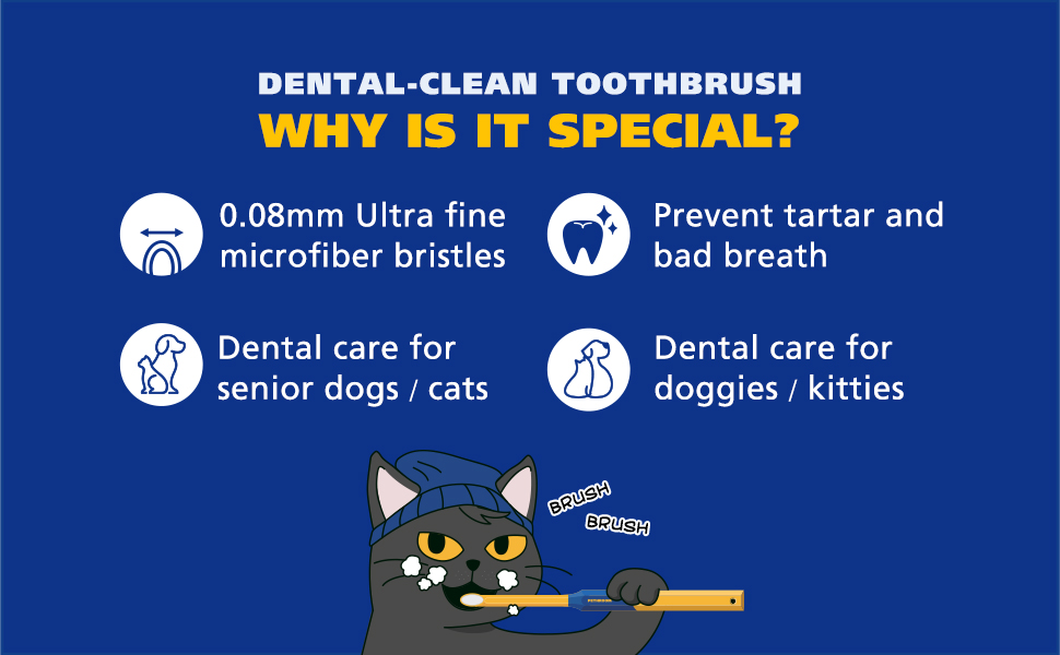 韓國 PETHROOM 寵物牙齒清潔牙刷中 2p