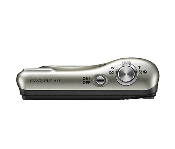 Фотоаппарат NIKON Coolpix A10 Silver с записью видео