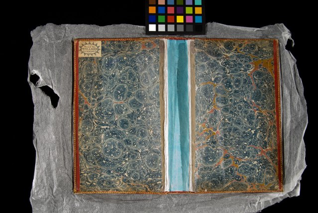 <em>An image of the Jefferson Bible being restored at the Smithsonian.</em>
