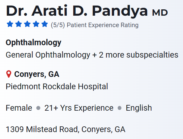 dr. aarti pandya