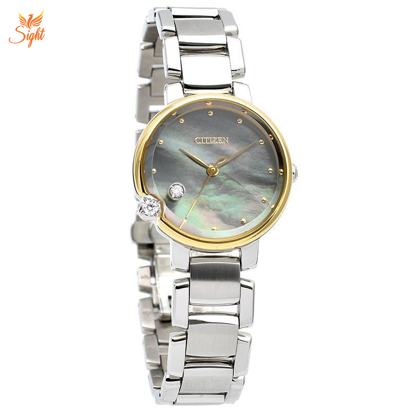 Citizen EW5584-81Y mặt Sapphire đính hạt