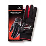 Mizuno ThermaGrip Golf Gloves, Black, Large
