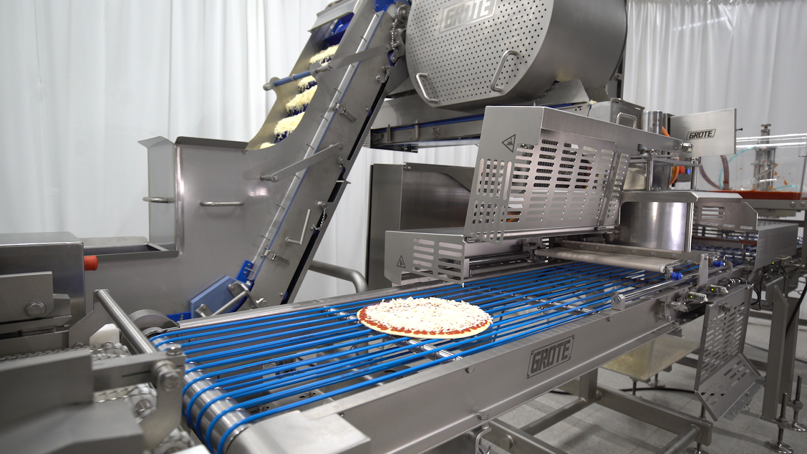 pizza production line equipment