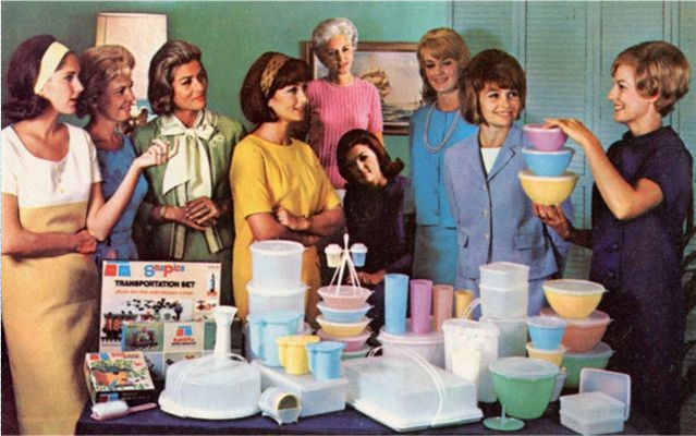 Image result for women and tupperware
