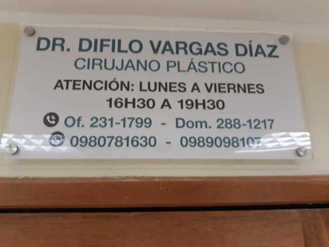 Opiniones de Dr. Difilo Vargas Díaz en Guayaquil - Cirujano plástico