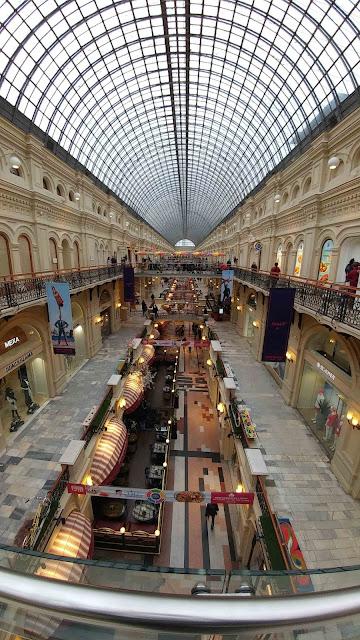 Inside GUM, Moscow