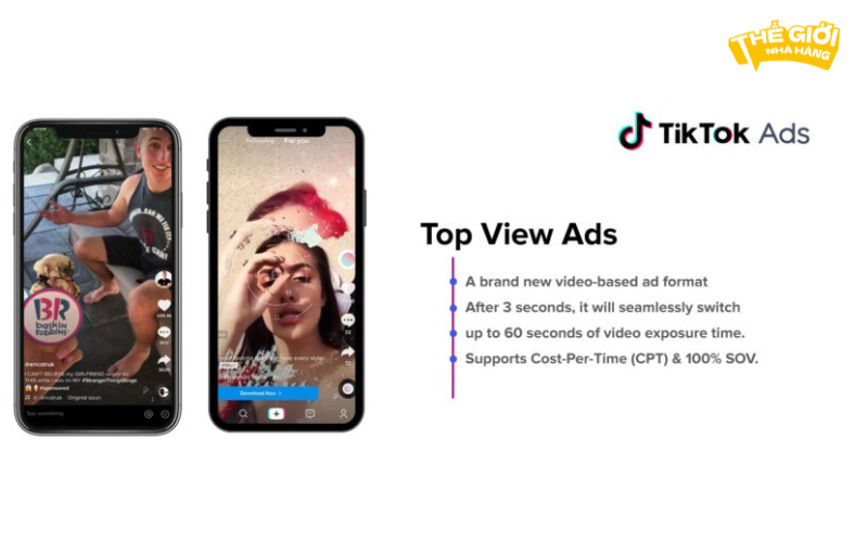 Những điều cần biết về tiktok ads - TikTok Top View Ads