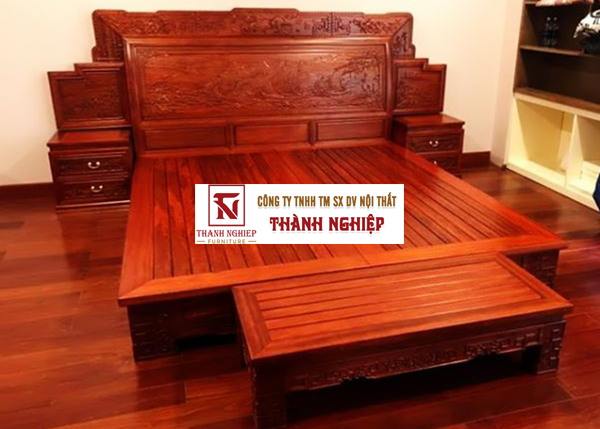 giường ngủ gỗ giá rẻ