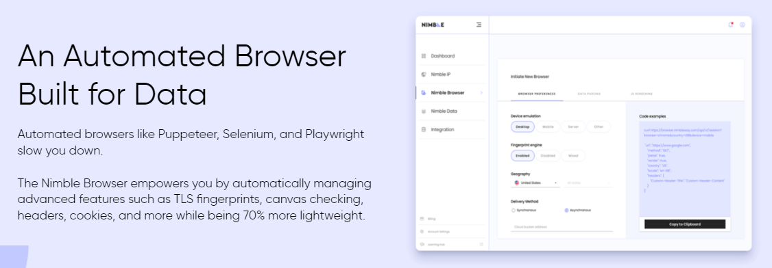 automated browser