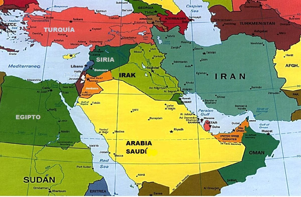 Resultado de imagen de independencia del proximo oriente
