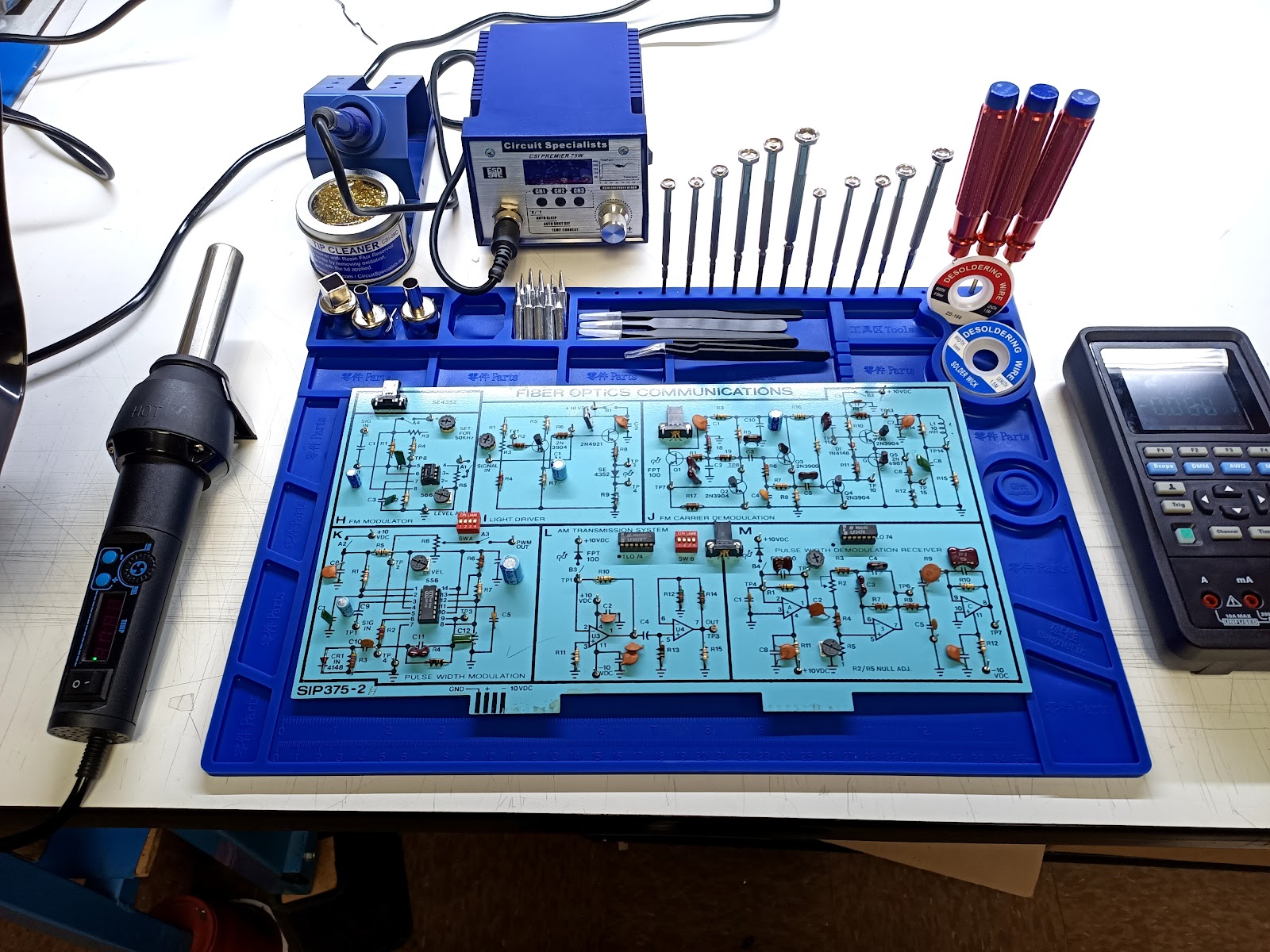 Anti Static Electronic Repair Work Mat for Solder Station