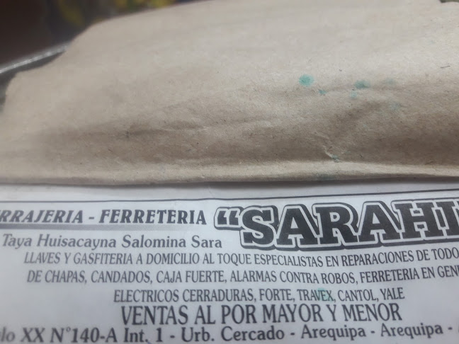 Sarahi - Ferretería