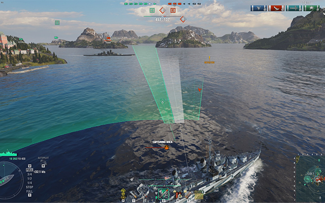 World of Warships - an interesting naval battle game