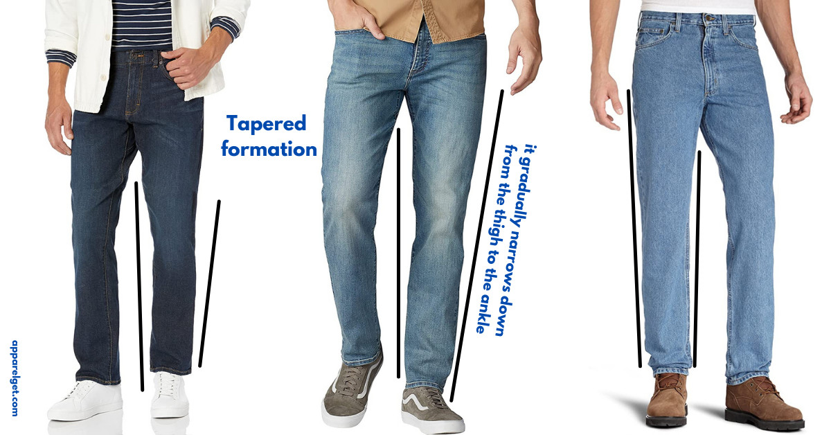 What are Tapered Jeans 