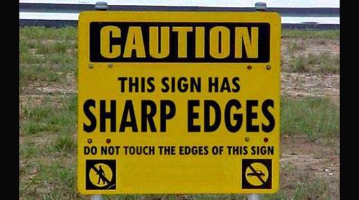 Ireland funniest road signs