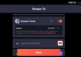 How to Live game streaming in YouTube,Facebook with mobile