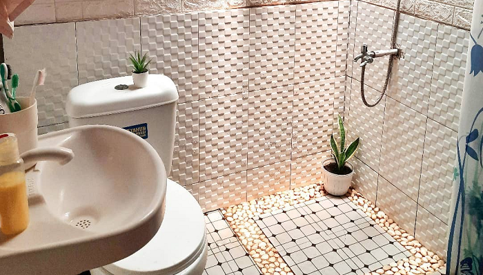 Model kamar mandi dan wc sederhana