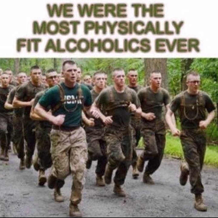 fit alcoholics st. patrick's day in the military