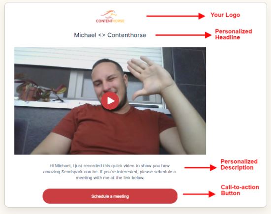 Video Prospecting Landing Page