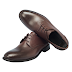 Formal coffee brown calfskin oxford uniform