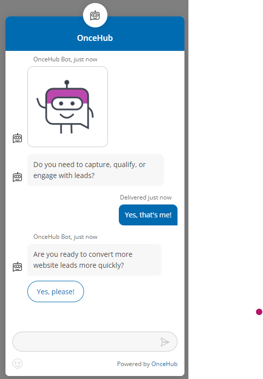 oncehub-chatbot