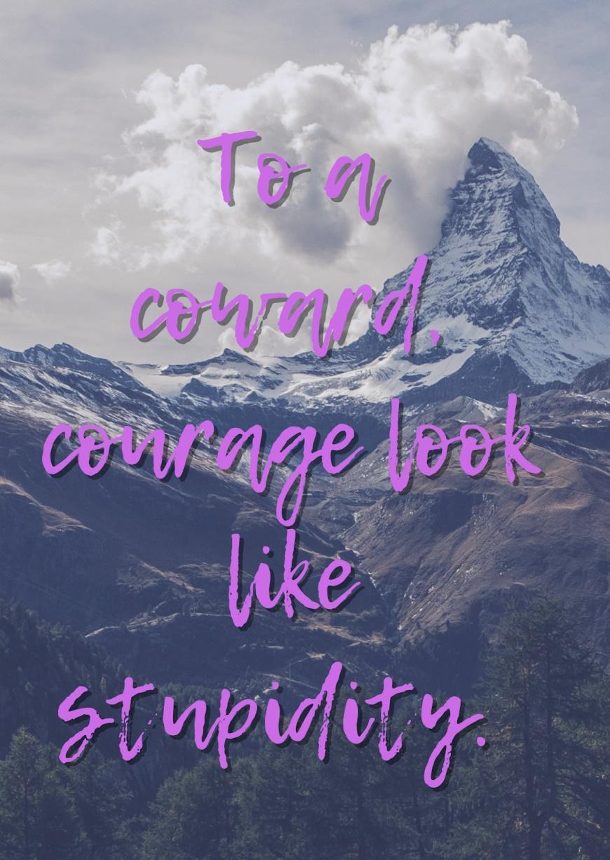 Thin Line Between Courage And Stupidity|Courage vs. Stupidity|Getlovetips|Getlovetips