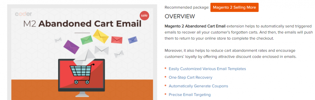 best Magento abandoned cart email extension