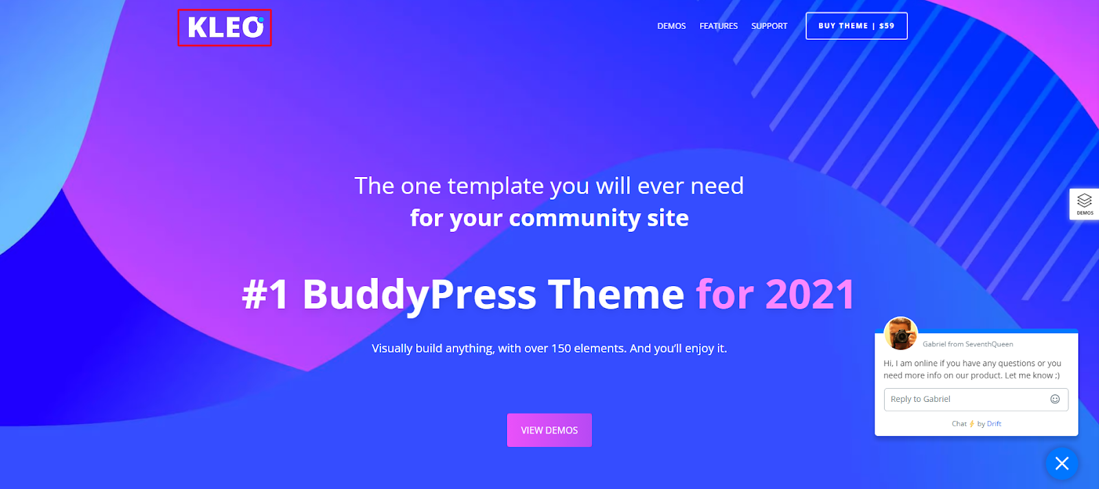 KLEO - Multi-Purpose BuddyPress and Pro Community Focused Theme 
