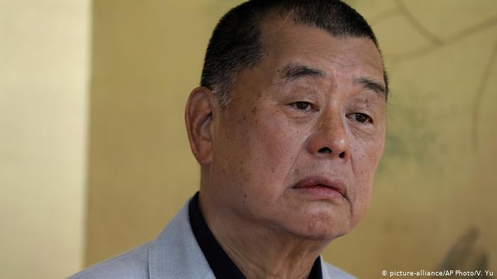Hongkong Jimmy Lai Medienunternehmer (picture-alliance/AP Photo/V. Yu)