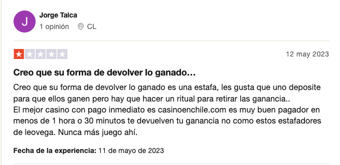 Esta reseña es 100% objetiva sobre Leo Vegas opiniones