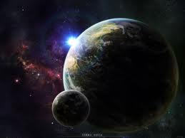 Resultado de imagen de acreción binaria de la luna