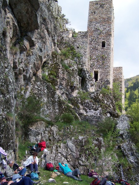Le chateau de Borne. Ardèche