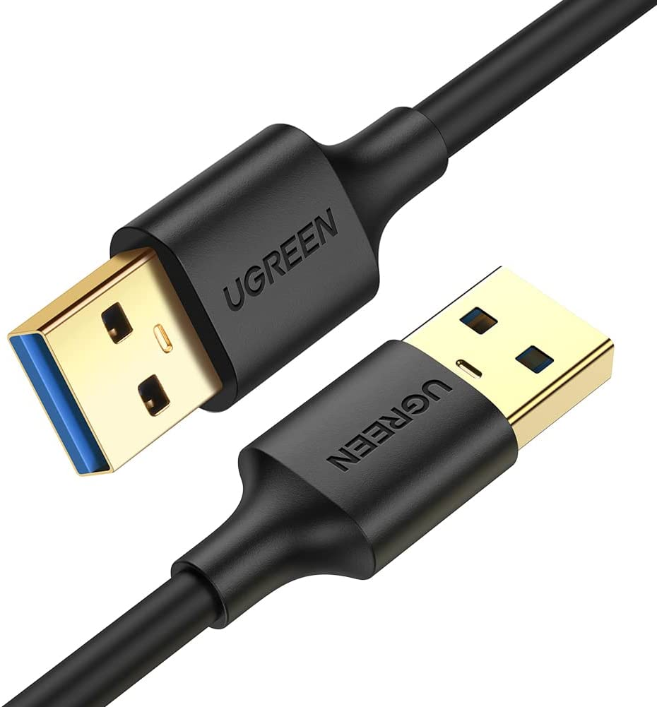 The port of a USB 3.0 cable for PC peripherals and gaming devices is easily recognizable by its blue color.