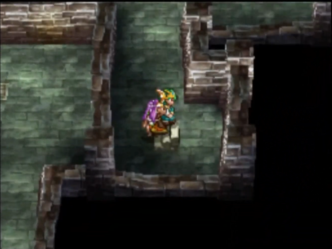 Path going back to the first floor of the cave (3) | Dragon Quest IV