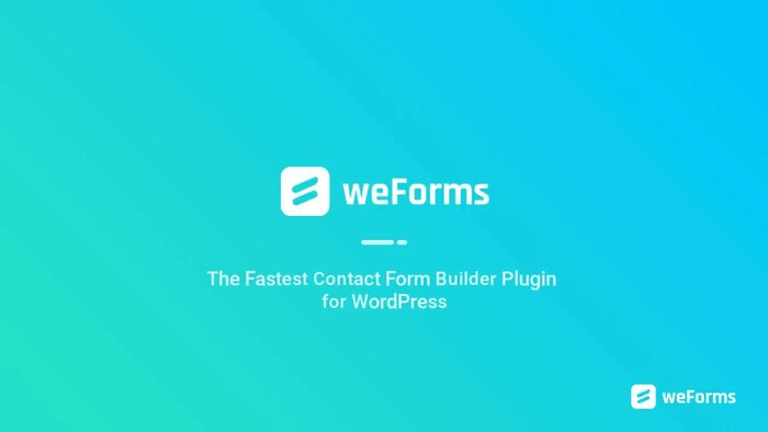 weForms banner