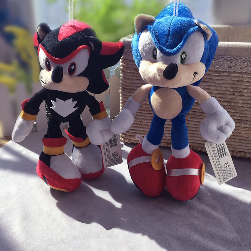black sonic plush