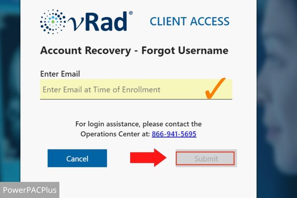 recover username of vrad