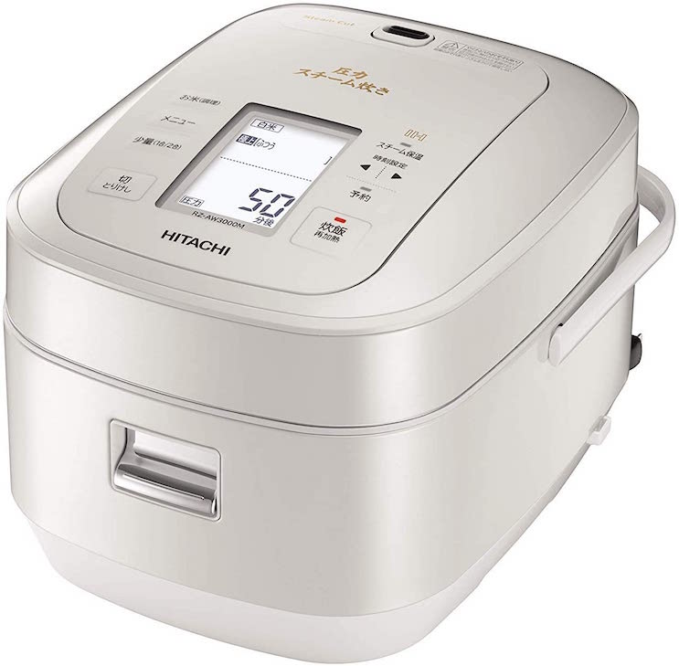 日立 圧力スチームIH炊飯器 RZ-AW3000M W