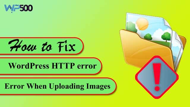 error when uploading images
