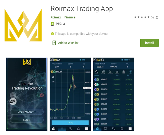 ROIMAX trading app